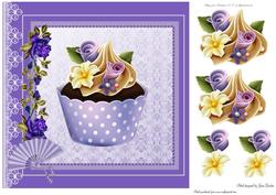 Cupcake & Roses