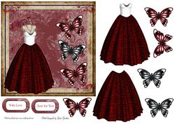 Red Ball Gown