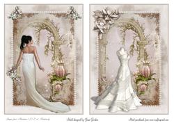 Floral Wedding Toppers