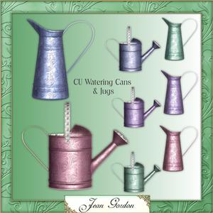 Cu Watering Cans & Jugs