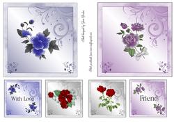 Floral Toppers Set 1