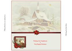 8x8 Christmas Insert Neighbours