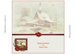 Christmas Insert Happy Christmas