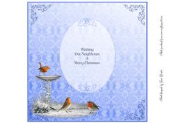 8x8 Christmas Insert Neighbours