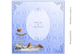8x8 Wishing You a Merry Christmas Insert