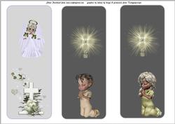 Child at Prayer Bookmarks/toppers