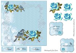 Birds and Roses