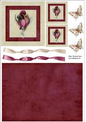 Victorian Feather Cluster Toppers