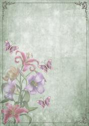 Floral Backing Paper 02