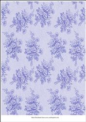 Blue Roses Background
