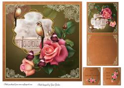 Birds,roses and Butterflies