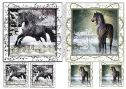 2 Horse Toppers