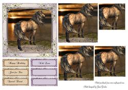 Horse Pyramage