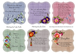 6 Floral Toppers With Sentiments