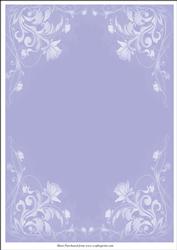 Blue Background with Ornate Corners