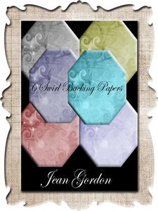 Swirl Backing Papers