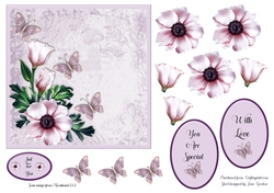 Flowers and Butterflies