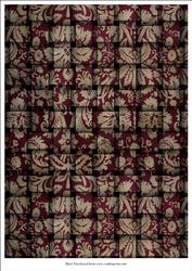 Red and Gold Brocade