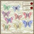 Cu 9 Pastel Butterflies