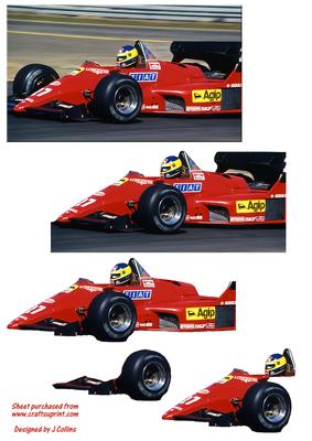 Formula 1 Decoupage