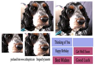 Faith Cocker Spaniel Pyramid Topper