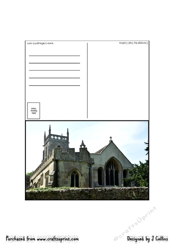 Lydiard Church Postcard 2