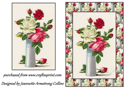 A Vase of Roses