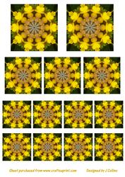 Bee Tea Bag Tiles