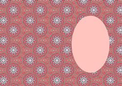 Red Pattern Tea Bag Insert