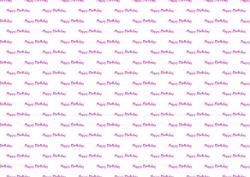 Happy Birthday Pink Background