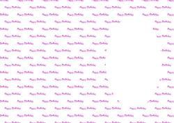 Happy Birthday Pink Insert