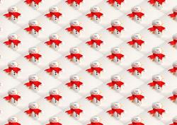 Toy Snowman Background