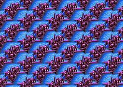 Purple Xmas Ribbon Background 1