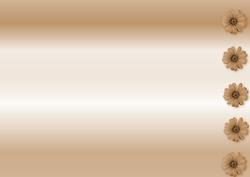 Brown Daisy Sheet