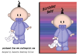 Birthday baby