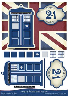 Happy 21st Birthday British Science Fiction Fan!