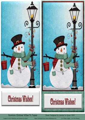 Snowman Christmas Wishes