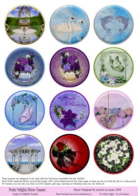 Pretty Delights 55mm Toppers