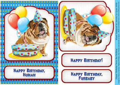 Happy Birthday from the Bulldog