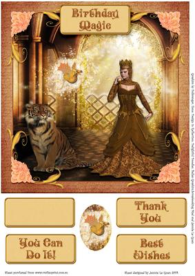 Golden Queen -  Birthday Magic