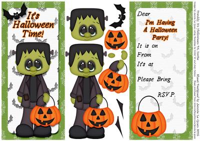 Frankly, It's Halloween Dl Party Invite