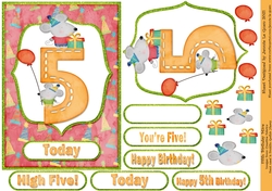 Fifth Birthday Mice