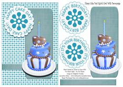 Happy Cake Day! Blue