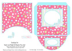 Envelope for Merry and Bright Elf Shadow Box Card