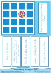 Round Peg - Square Hole Autism Awareness