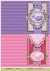 Elegant Easter Cut 'n' Fold Cards 1
