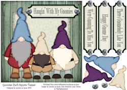 Gnomies - Humorous 7inch Square Topper