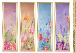 Flowers for You - 4 Bookmarks