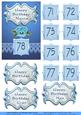 Happy Birthday Nan Septarian Ages in Blue