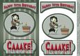 Teenage Zombie 15th Birthday Topper